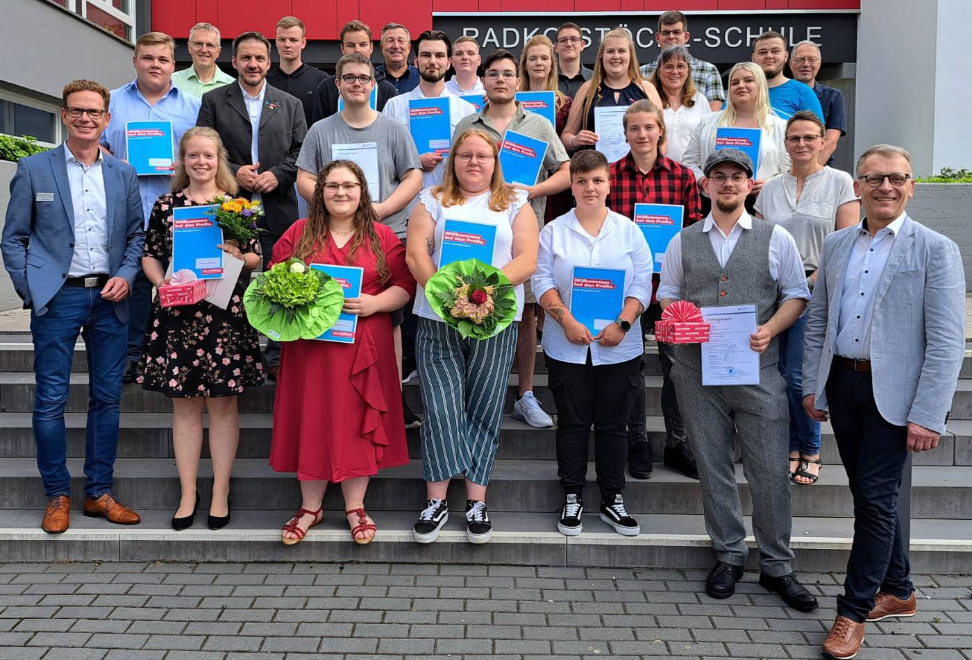 Strahlende Gesichter konnte man bei der Gesellenfreisprechungsfeier der Bäcker-Innung Schwalm-Eder und der Fleischerinnung Schwalm-Eder in Melsungen sehen.